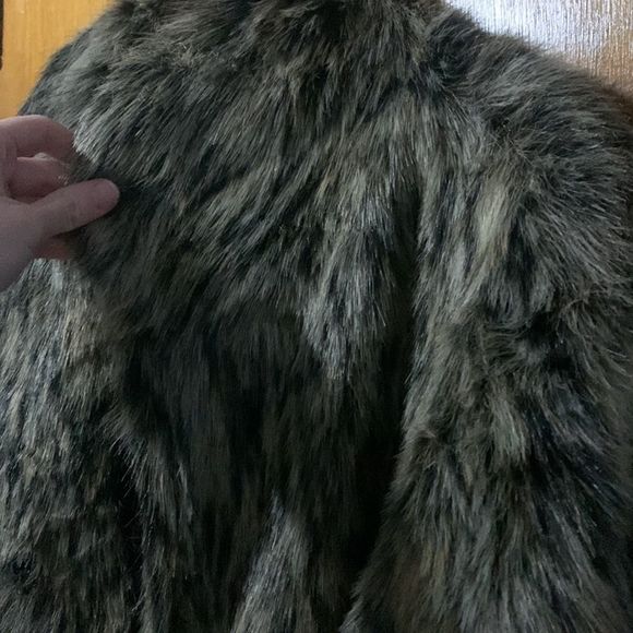 Vintage Vegan Fur Coat - Picture 7 of 15